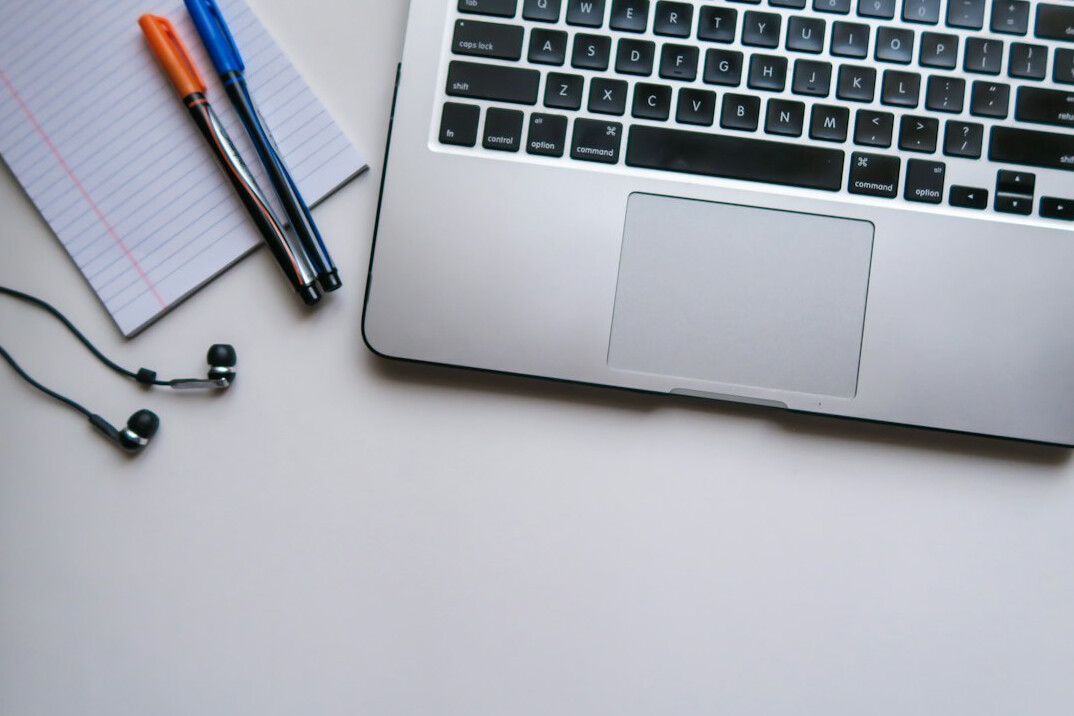 adult student studying at desk